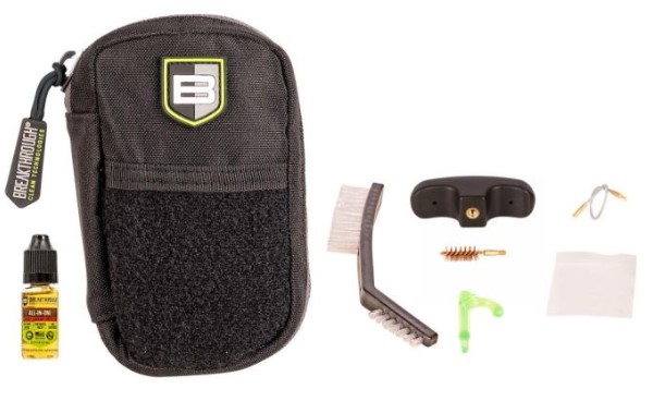 BREAKTHROUGH BADGE SERIES - .44/.45 CALIBER PULL THROUGH CLEANING KIT WITH MOLLE POUCH BT-COP-44 - Win Repeating Arms Promotion